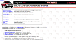 Desktop Screenshot of dodgeram.info