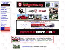Tablet Screenshot of dodgeram.org